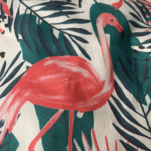 Tommy Bahama Flamingo Palm Reusable Tote / Beach Bag - Picture 6 of 11